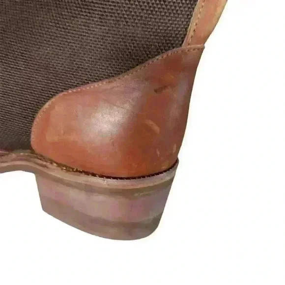 VTG Pathfinder canvas and leather boot - Picture 8 of 12